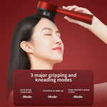 Electric Scalp Massage Comb with Serum Applicator