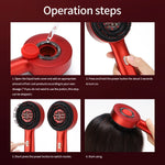 Electric Scalp Massage Comb with Serum Applicator